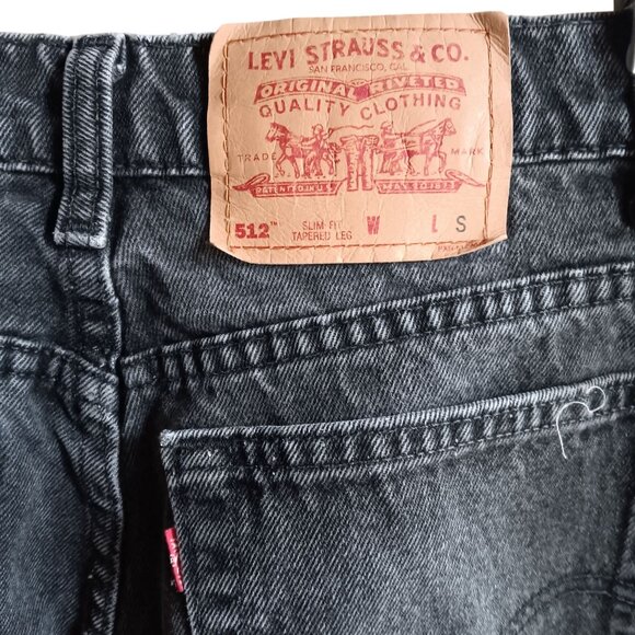 Vintage Jeans Levis 512 Womens Slim Fit Tapered Leg Jeans Canada 1990's - Picture 2 of 6